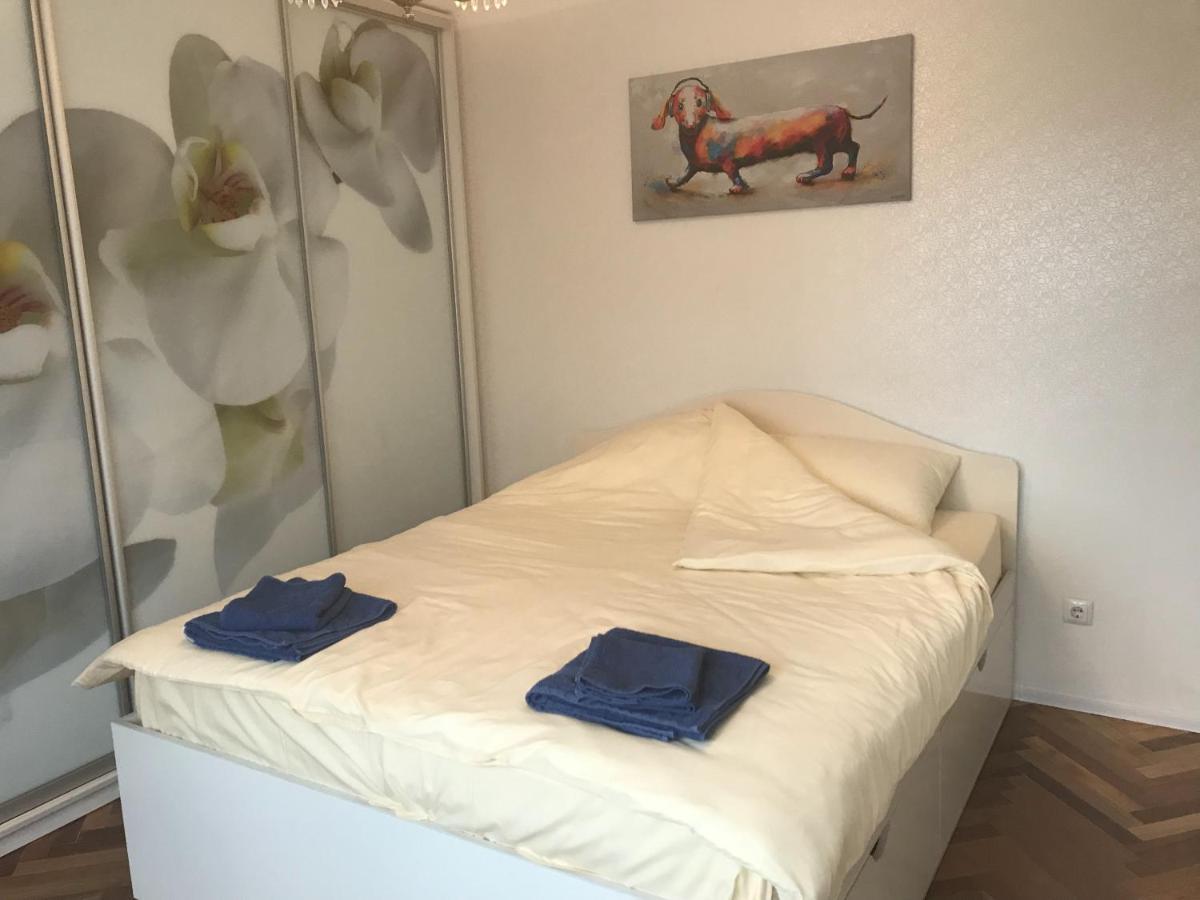 Sunny Apartment Overlooking The Royal Village 키예프 외부 사진